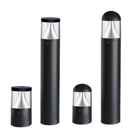 Lampe LED Électrique Étanche 3500K pour Jardin, Allée, en Aluminium, IP65, avec Détecteur de Mouvement Extérieur, Garantie 5 Ans, Angle de Faisceau 180°, IRC 80