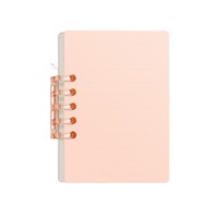 Carnet à feuilles mobiles A4/A5/B5, bloc-notes, fournitures de bureau et scolaires, vente en gros d'usine, personnalisable