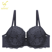 BINNYS 42D Sujetador De Talla Grande Soutien Gorge Grande Taille Femme Big Cup Underwire Femmes Push up Plus La Taille Bras pour Femmes