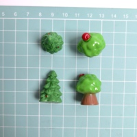 Accessoires de jardin féerique en miniature 3D, figurines de terrarium DIY, ornements, fournitures de décoration de Noël