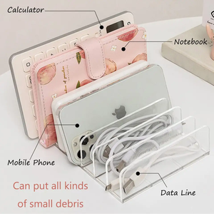 Rõ ràng BPA-free nhựa chia tạo nên lưu trữ ngăn kéo trong suốt Acrylic mỹ phẩm chủ - Product Image 5