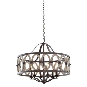 Black Metal Chandelier with Frosted Glass Globes, 6 - <b>Light</b> Minimalist Design for <b>Bedrooms</b> - Product Image 6