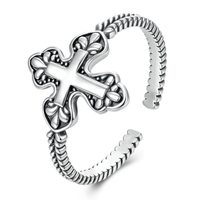 Nouvelle arrivée 925 argent Sterling Simple Vintage Design coeur anneaux CZ fiançailles pierres précieuses anneaux pour mariage femmes et hommes