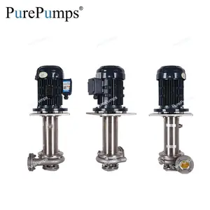 Large flow circulation spray cleaning stainless steel centrifugal vertical submersible pump