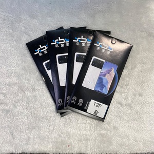 Cubierta trasera de vidrio de repuesto de alta calidad para <span class=keywords><strong>iPhone</strong></span> 13 <span class=keywords><strong>y</strong></span> 13 <span class=keywords><strong>Mini</strong></span> todos los colores REPARACIÓN DE Panel de vidrio de teléfono de puerta trasera de batería de agujero grande - Product Image 3