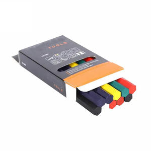 Crayons de cire de marquage industriels pour bois, imperméables, 6 couleurs, personnalisables, pour peinture sur bois et pierre - Product Image 1