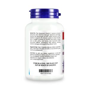 Suplemento de Vitamina C de Alta Calidad que Apoya un Sistema Inmunológico Saludable, Suplemento Vitamínico para Adultos, Cápsulas de Vitamina C - Product Image 3