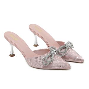 Y <span class=keywords><strong>scarpe</strong></span> <span class=keywords><strong>chiuse</strong></span> da donna autunno nuovo stile sexy punta punta diamante pantofole donna tacchi a pompa per donna sandali <span class=keywords><strong>con</strong></span> <span class=keywords><strong>tacco</strong></span> - Product Image 3