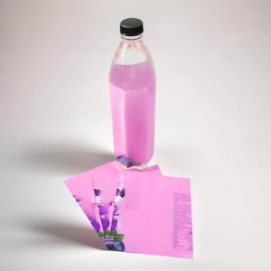 Nhựa thu nhỏ nhãn con dấu phim nhiệt thu nhỏ bọc nhãn cho chai và đồ uống PVC pet chai thủy tinh không thấm nước cho Vinyl - Product Image 1