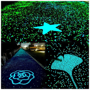 Elegante decorativo luminoso pietra naturale <span class=keywords><strong>ciottoli</strong></span> <span class=keywords><strong>per</strong></span> giardino acquario fai da te in plastica artigianato gioielli scenico ristorante - Product Image 4