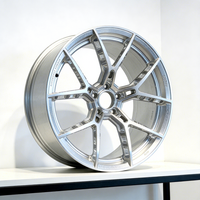 Nuevas Llantas de Aleación de Aluminio Forjado de 18-22 Pulgadas 5x112/5x114.3/5x120, Diseño Cóncavo Personalizado, 1 Año de Garantía para Mercedes y Audi