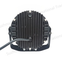 Feux de jour modifiés pour moto, éclairage à 3 côtés de 5 pouces, feux de route LED 12V, projecteurs de voiture 12V / 24V universels