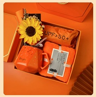 Luxe Nouveau Prix Pas Cher Bonne Qualité Boîte de Cadeaux de Merci Emballage Pour Petite Entreprise Cadeau Ensemble avec Logo Personnalisé
