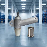 Kit de pistolet de sablage pneumatique Born Machinery E 1, buse en carbure de bore de 8 mm, construction en alliage d'aluminium, durable, haute efficacité