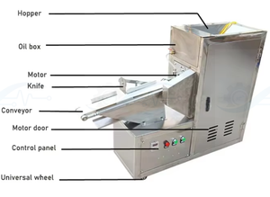Machine à extruder les bâtonnets de pâte torsadés de bonne qualité pour la fabrication de snacks et de friandises frites - Product Image 4