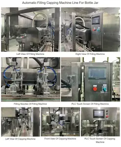 Automatic Vacuum Mayonnaise Emulsifying Mixer Making Machine Salad Sauce Dressing Mixing Filling Capping Production Line