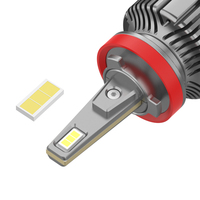 ASRUEX – phare led Ultra fin à haute luminosité 8000LM 80W 6000K 9005 9006 D1 D5 5202 880 H13 H3 H1 H7 H11 H4 csp