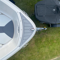 Plateforme de bain et tapis de cockpit pour bateau 2015 Chaparral 19 H20, en mousse EVA imitation teck, style SeaDek MarineMat, auto-adhésif