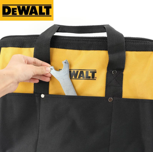 DEWALT Kit de herramientas de alta resistencia, bolsa de almacenamiento de nailon con capacidad de carga de 150 libras, bolsa de transporte portátil para herramientas de carpintería (con correa para el hombro) - Product Image 4