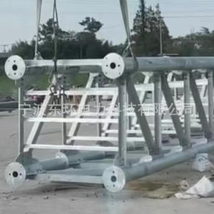 เสาเหล็กชุบสังกะสีแบบจุ่มร้อนสั่งทำพิเศษ รางเคเบิล รางสายไฟ สำหรับเสาไฟฟ้า - Product Image 3