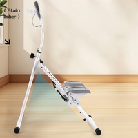 Máquina de Escalar Multifuncional para Interiores, Stepper para Hacer Ejercicio en Casa, Simulador de Escaleras, Máquina para Correr en Casa, de Metal