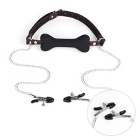 En gros : Ball gag en silicone, Pinces à tétons, Cage buccale, Dispositifs de retenue pour adultes, Accessoires SM, pour l'humiliation et l'entraînement