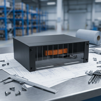 Cajón de Distribución de Fibra Óptica de Grado Operativo 3U con 72 Puertos, Chasis Deslizante para Montaje en Rack, Compatible con SC LC FC