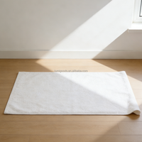 Serviettes de bain en coton de luxe, broderie personnalisée, logo personnalisé, légères, antidérapantes, qualité hôtelière, ensemble cadeau, marque LUMI, blanc/couleurs personnalisées