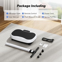 Wells how Sport Vibrations platte Trainings gerät Vibrations platte Trainings gerät mit Handläufen für Frauen Männer