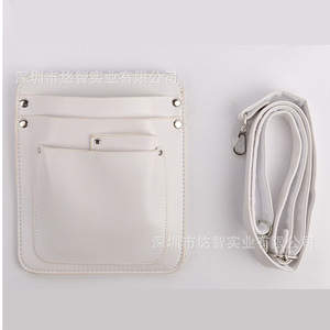 Bolsa de herramientas de cuero de alta gama para tijeras de jardín, bolsa de almacenamiento para herramientas de poda al aire libre, funda para tijeras de peluquería, bolso bandolera - Product Image 2