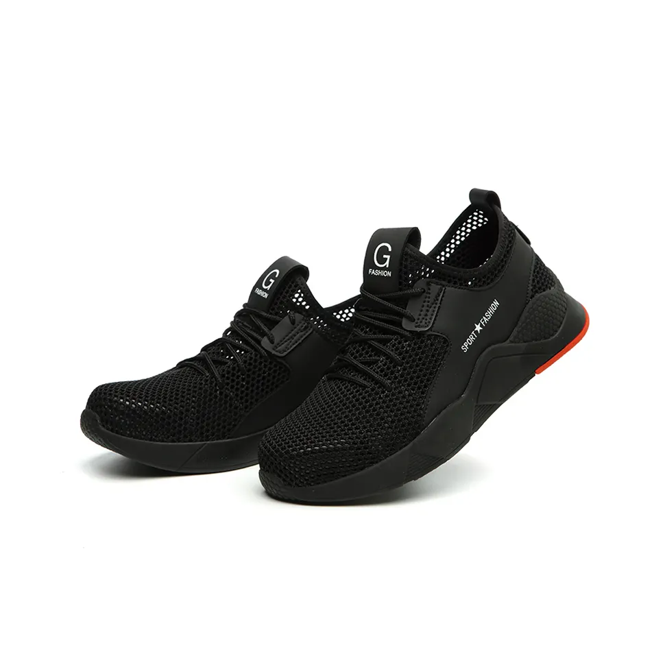 New Design China High Quality Breathable Men's Lightweight Puncture Resistant Safety Shoes