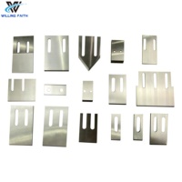 Lames de granulateur industriel WL 9Crsi/SKD-11/HSS/Matière OEM HRC 58-62 Haute efficacité pour machine extrudeuse