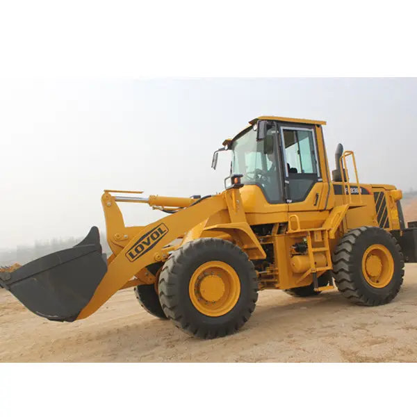 2022 Brand 5Ton 4X4 3 CBM 162kw BUCKET FL966 new front end mining wheel loader with multifunction Attachment