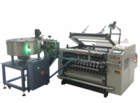 Machine à découper les billets de loterie, machine à découper et à rembobiner le papier en rouleaux, machine à découper le papier thermique avec contrôleur PLC Delta