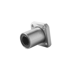 Rodamiento lineal Lmk tipo brida, diámetro interior de 10 mm, diámetro exterior de 35-45 mm, construcción de acero autolubricante - Product Image 1
