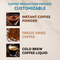 LIFEWORTH Café instantané personnalisé infusé à froid blond torréfié 100% Arabica amincissant lyophilisé Boire du café une fois