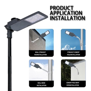 XINDECO LED街路灯（光センサー付き）60W-250W SMD3030 180lm/w 防水屋外LED街路灯ランプ（道路駐車場用） - Product Image 5