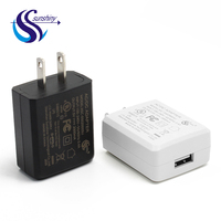 Europa CE FCC UL SAA KCC GS aprobado EU enchufe 5V 1000ma 2a 1a cargador USB
