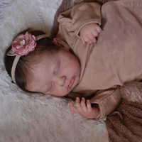 Kleinkind Mädchen Affe gemacht Silikon Full Twin Girl Puppen Weinen Realistisch Made In China Kit Reborn Puppe zum Verkauf