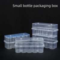 Bouteilles de stockage en plastique de petite taille de 3 ml, 5 ml, 7 ml, 10 ml, 12 ml, 20 ml, portables, adaptées aux poudres lyophilisées de peptides
