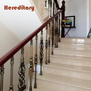 Barandilla Moderna <span class=keywords><strong>de</strong></span> Aluminio para Escaleras Interiores, Sistema <span class=keywords><strong>de</strong></span> Barandillas <span class=keywords><strong>de</strong></span> Aluminio Forjado, Diseño <span class=keywords><strong>de</strong></span> Balaustrada Fundida - Product Image 5