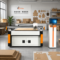 Máquina de Corte de Cajas de Cartón, Máquina de Corte de Papel Corrugado con Cuchilla Oscilante CNC para Cajas de Embalaje