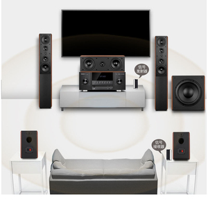 Bộ Khuếch Đại 1600 Công Suất Cao Bộ Hệ Thống Rạp Hát Tại Nhà HD Loa Kết Hợp Phòng Khách Gia Đình Bộ Đầy Đủ Âm Thanh Vòm KTV 3D - Product Image 2