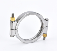 Abrazadera Ajustable Personalizable de Acero Inoxidable 304 Pulido de Alta Resistencia - Conforme a GMP, Alta Presión, Comercial/Industrial