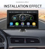 BQCC 9 ''HD IPS écran Portable MP5 lecteur de voiture Mirrorlink Carplay Android Auto BT double support connexion USB Auto Radio stéréo