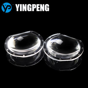 Lentes VR convexas dobles de <span class=keywords><strong>52mm</strong></span>, tamaño personalizado, gafas 3D, lentes ópticas asféricas PMMA con ribete - Product Image 4