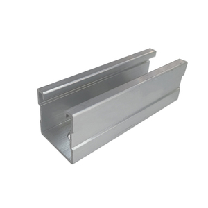 SECARE SECARE-B80 Profilé en acier de type C personnalisé, perforé et rainuré, avec trous pour panneaux solaires - Product Image 2
