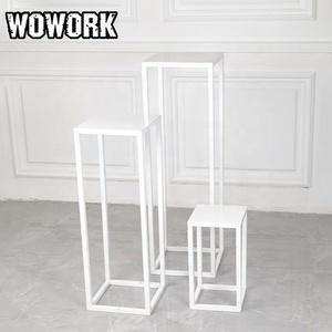 ฉากหลังงานแต่งงาน WOWORK ปี 2026 จากฝูซุน ขาตั้ง<span class=keywords><strong>ดอก</strong></span>ไม้ทรงกลมอะคริลิคเหล็ก พร้อมฐานทรงกระบอกพลาสติกสำหรับเช่าจัดงานปาร์ตี้ - Product Image 3