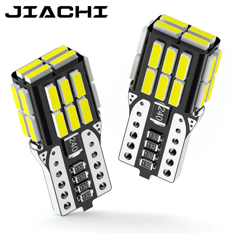 JIACHI FACTORY Error Free W5W T10 Led Bulbs T10 Canbus Led 194 168 12V White Interior Dome Map Reading Car Automotive Lights