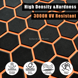 Revestimiento Marino KT GuoMei EVA con Protección UV de Más de 3000 Horas, Autoadhesivo, para Pisos de Barcos, Color Naranja - Product Image 3
